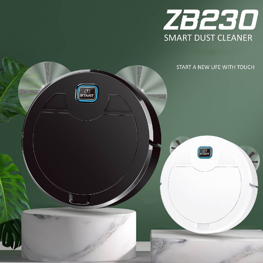 المكنسة الكهربائية الذكية لتنظيف المنازل والمكاتب بطريقة تلقائية وبدون جهد - ZB230 Smart Robot Easy Dust Removal