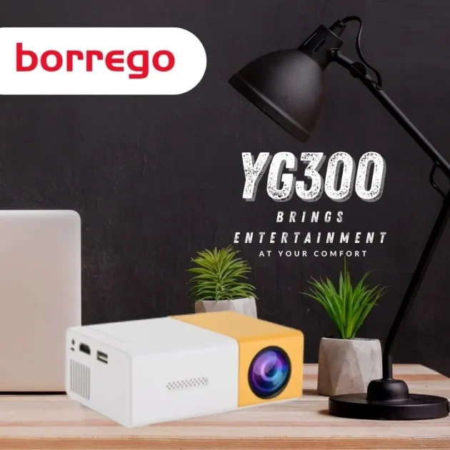 جهاز عرض محمول LED Mini Projector – موديل YG300