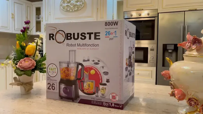 Robot De Cuisine Multifonction 25En1 800W ROBUSTE 25F - الصورة 2
