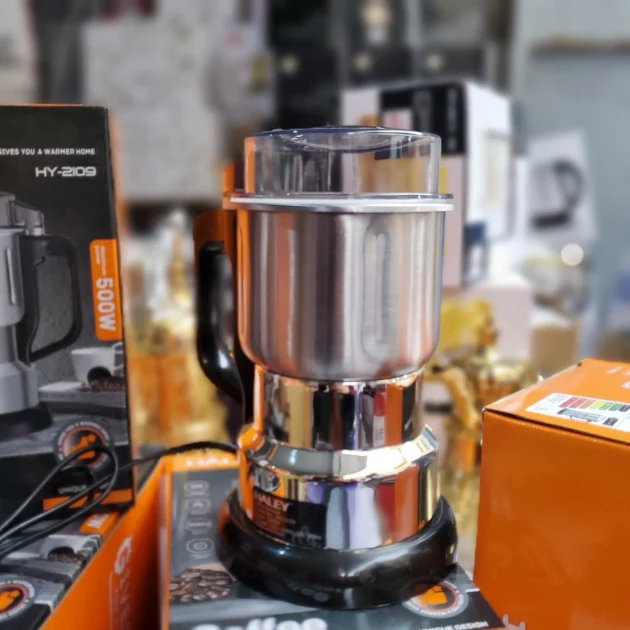 HALEY رحاية قهوة و توابل حجم كبير قوة 500 واط حجم 500غرام