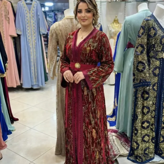 قفطان قطيفة 2026 همة وشان