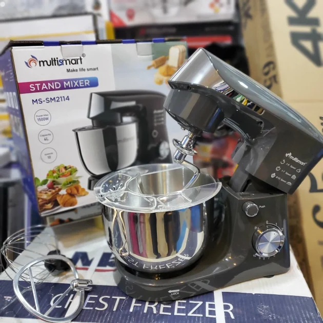 Pétrin 1500W 4L Multismart 2114