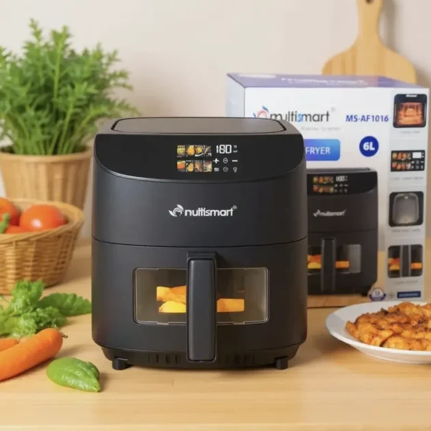 Fruites 6L 1500W écran digital Multismart AF1016 + بخاخة زيت هدية