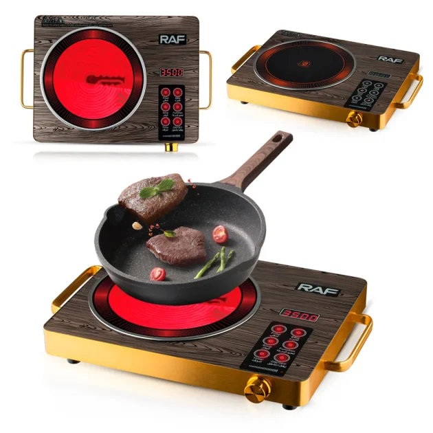 Plaque de cuisson infrarouge électrique à grande puissance 3500W – لوحة طبخ كهربائية ومحمولة