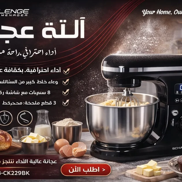 Pétrin Schallenge 5L 1200W ck229w