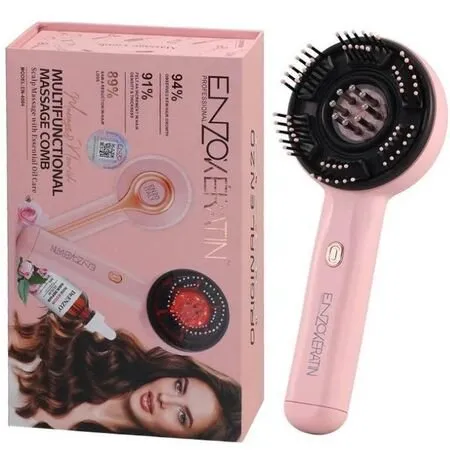 ENZO Keratin EN-4004 مشط فرشاة تدليك الرأس بالكيراتين
