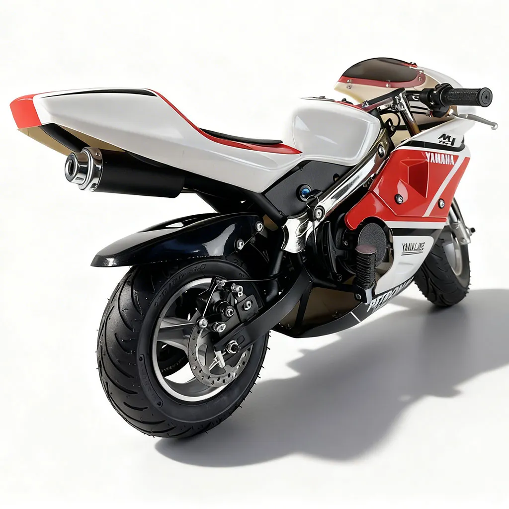 Mini Moto GP pour Enfants Moteur 49cc Démarrage à Tirette - دراجة نارية محرك بنزين - الصورة 2