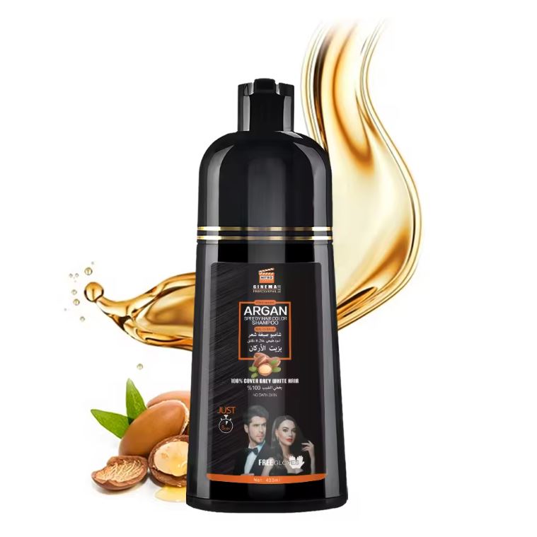 شامبو صبغة الشعر و تغطية الشيب بخلاصة زيت الأرجان الطبيعي - Nitro Canada 420 ml - الصورة 4