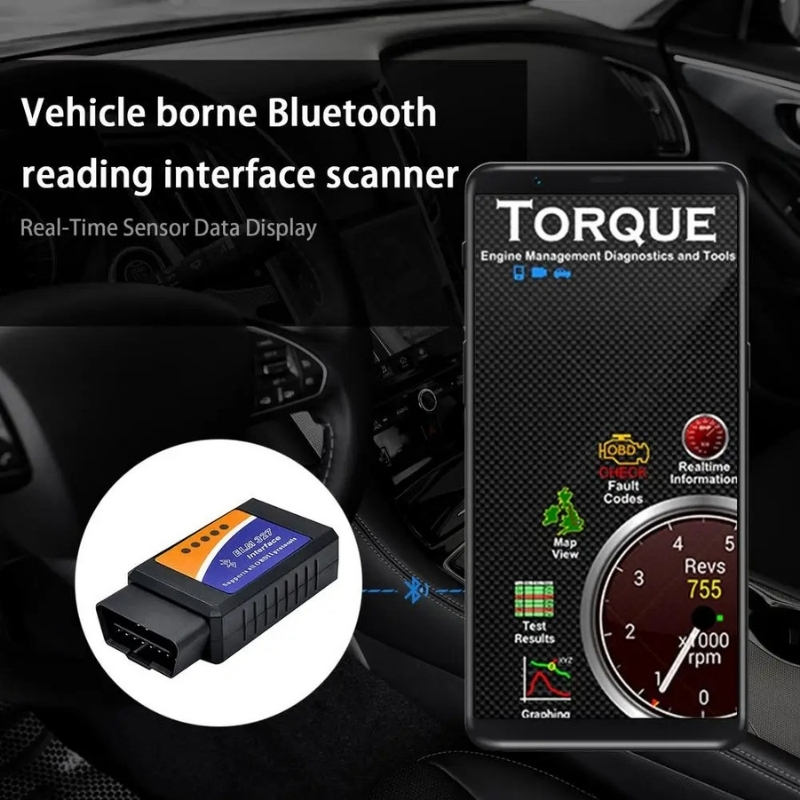 Outils de Diagnostic de Voiture, Scanner V1.5 OBD2, SAE J1850, Bluetooth/wifi, pour Android /ISO 9141 Vgate Icar2, Lecteur de Code - الصورة 3
