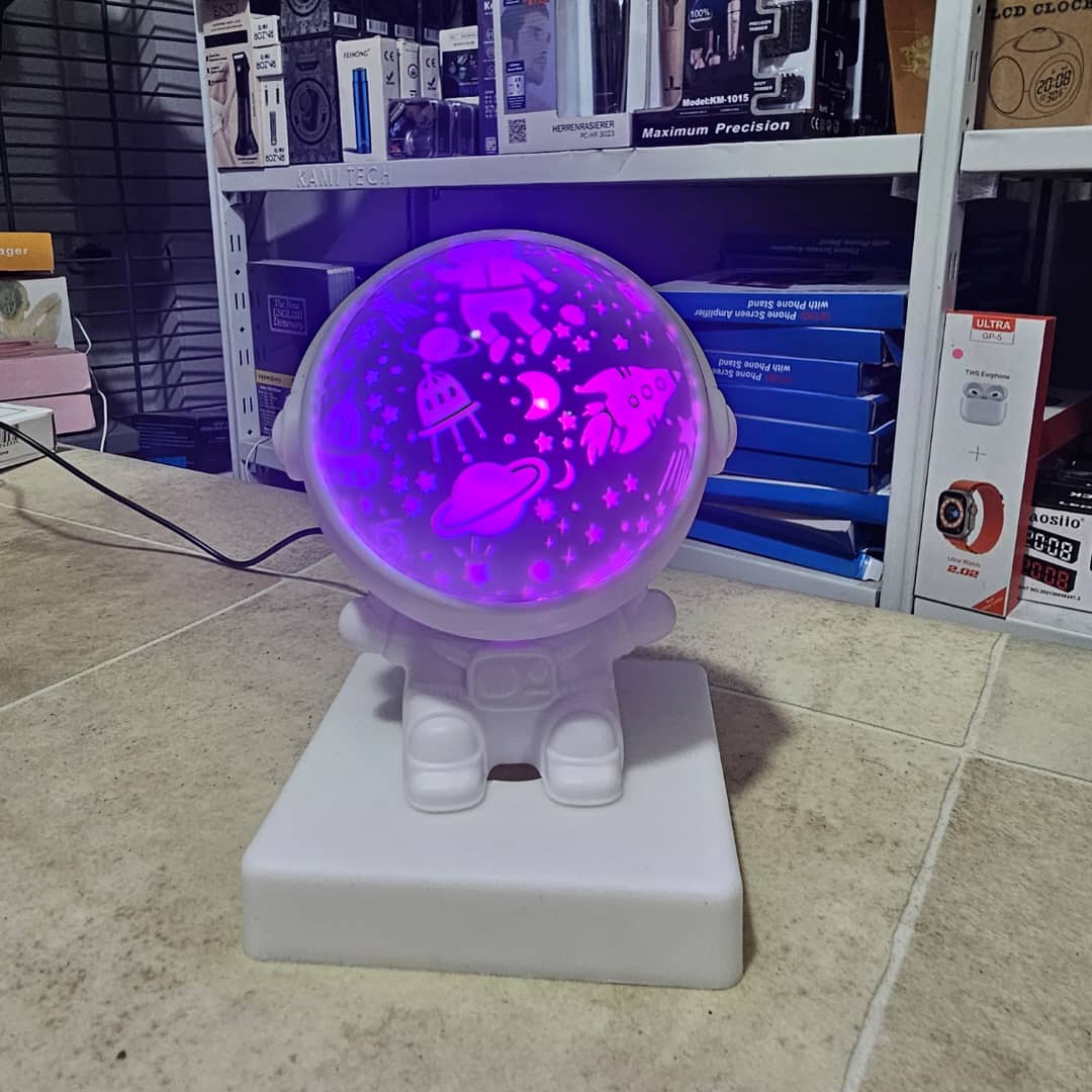 Projecteur d'étoiles d'astronaute, lampe de chambre de bébé, cadeaux pour enfants, chambre de bébé - الصورة 3