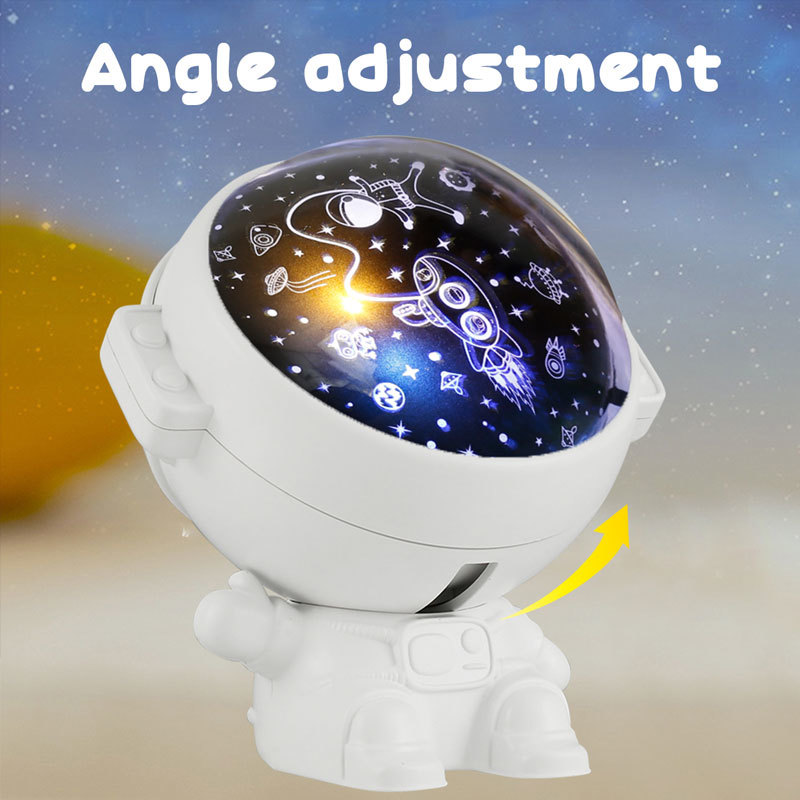 Projecteur d'étoiles d'astronaute, lampe de chambre de bébé, cadeaux pour enfants, chambre de bébé - الصورة 6
