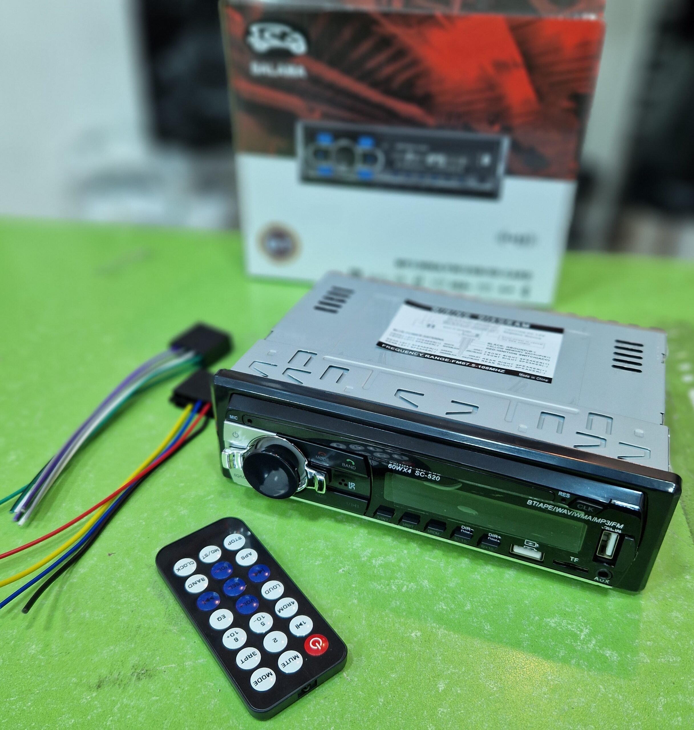 Poste Radio Bluetooth MultiMedia Avec Sortie USB/MicroSD/Aux Pour Voiture - الصورة 4