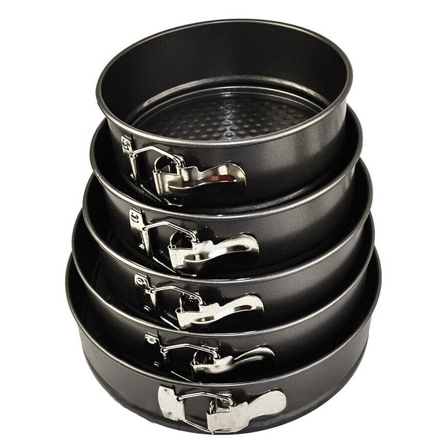 kit de 5 pcs Moules à gâteaux Round antiadhésifs - الصورة 4