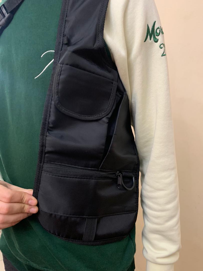 Sac à bandoulière anti-vol dissimulé sous les aisselles - الصورة 5