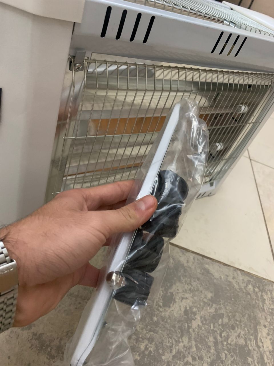 دفاية ثلاثة أوجه Chauffage Électrique 3 Façades 2000W - الصورة 5