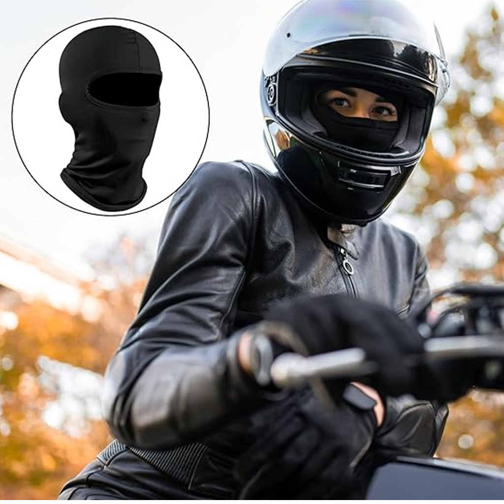 Cagoule et Masque d’hiver complet pour Vélo, Moto, Ski - الصورة 4
