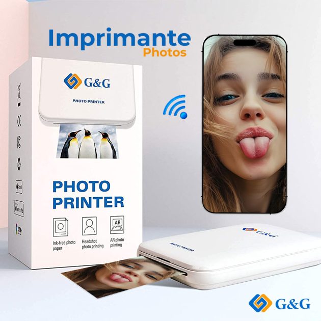 Imprimante photo de poche GG-PP023