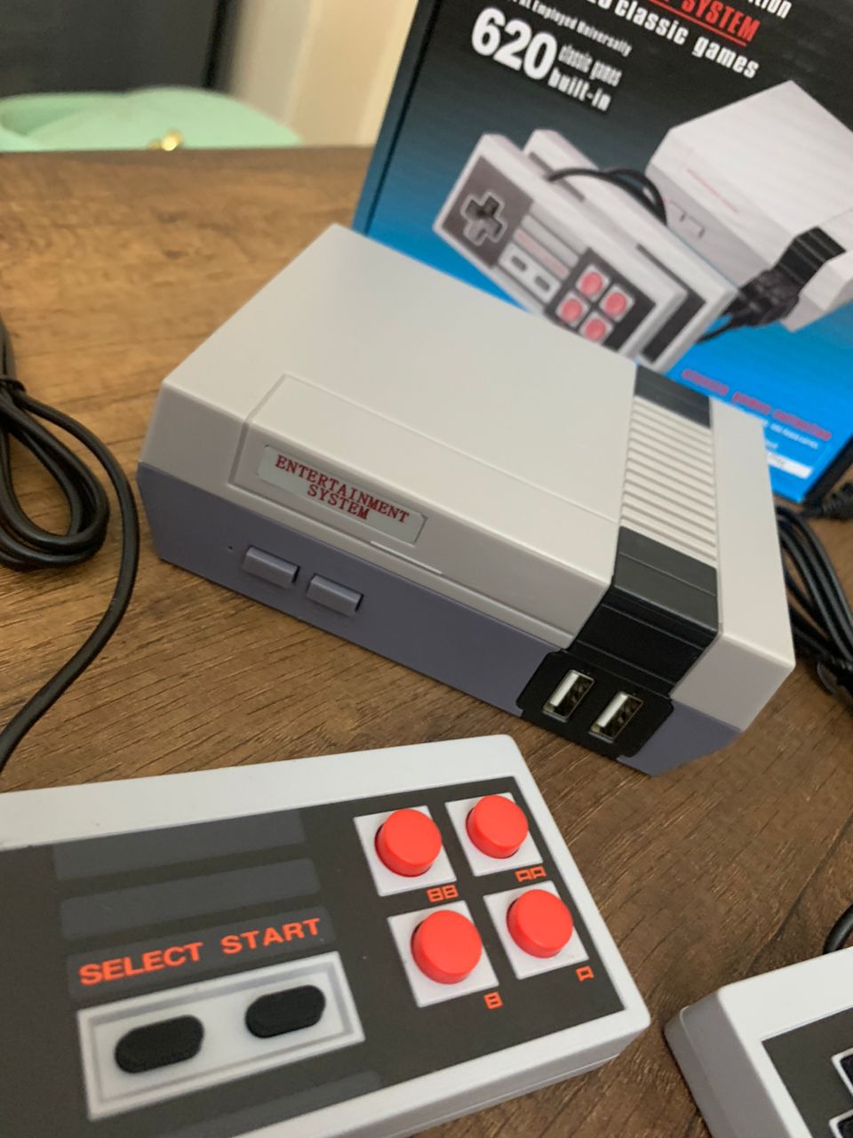 Mini console de jeu rétro classique 620 Games avec 2 Manettes - الصورة 2