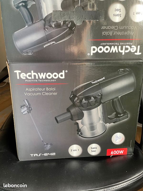 Techwood aspiarteur balai 2en1 600w Tas-642 - الصورة 3