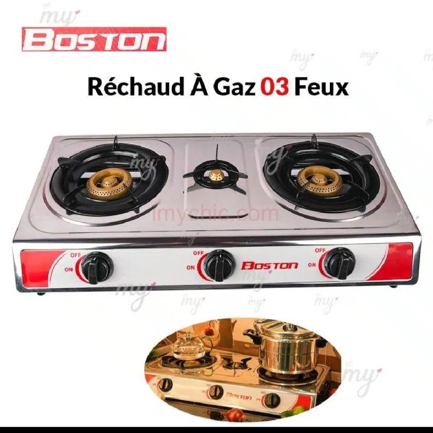 Réchaud à gaz 3 feux