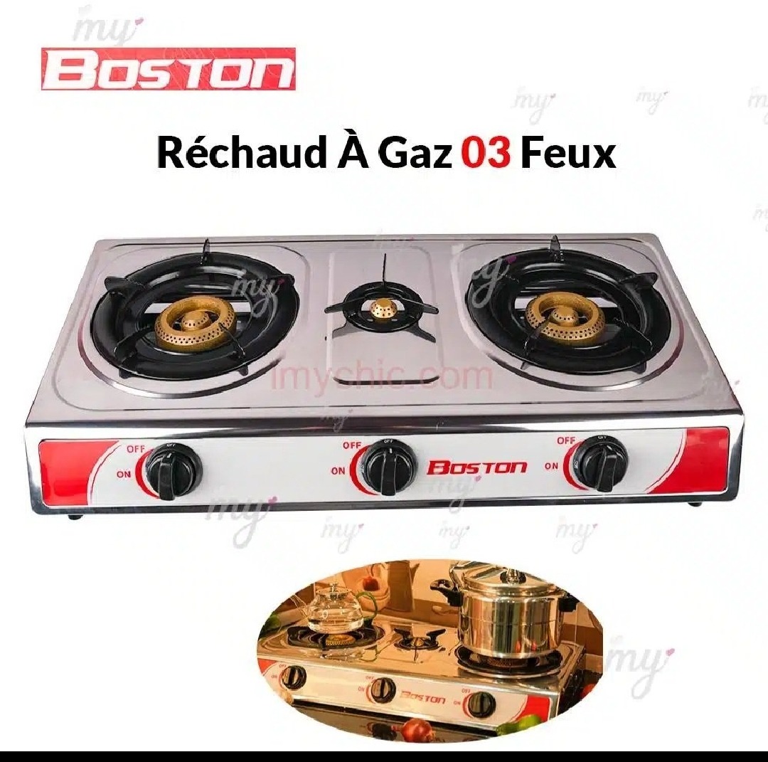 Réchaud à gaz 3 feux