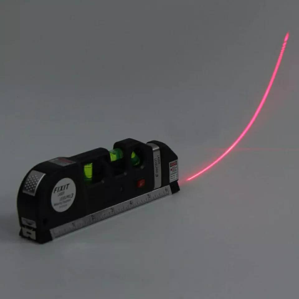 Niveau Laser 4en1 Fixit Level pro 3 Outil de musure Polyvalent Ruban De 8 Pieds - الصورة 3