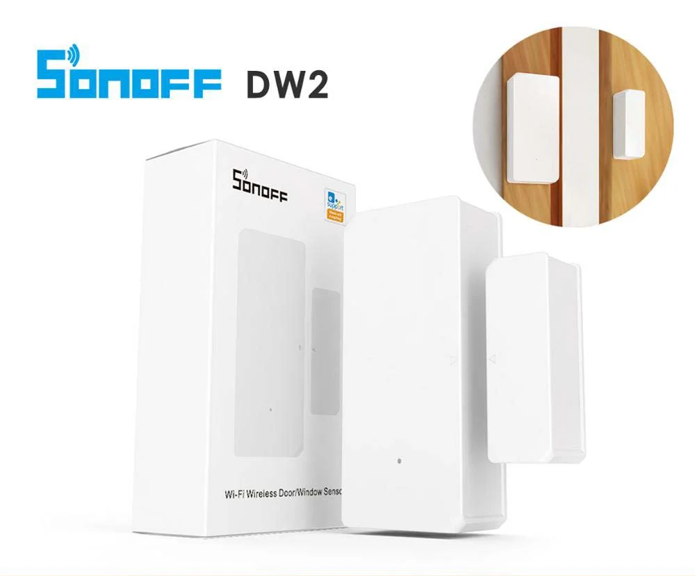 مستشعر فتح الأبواب والنوافذ - يعمل عن طريف Wifi