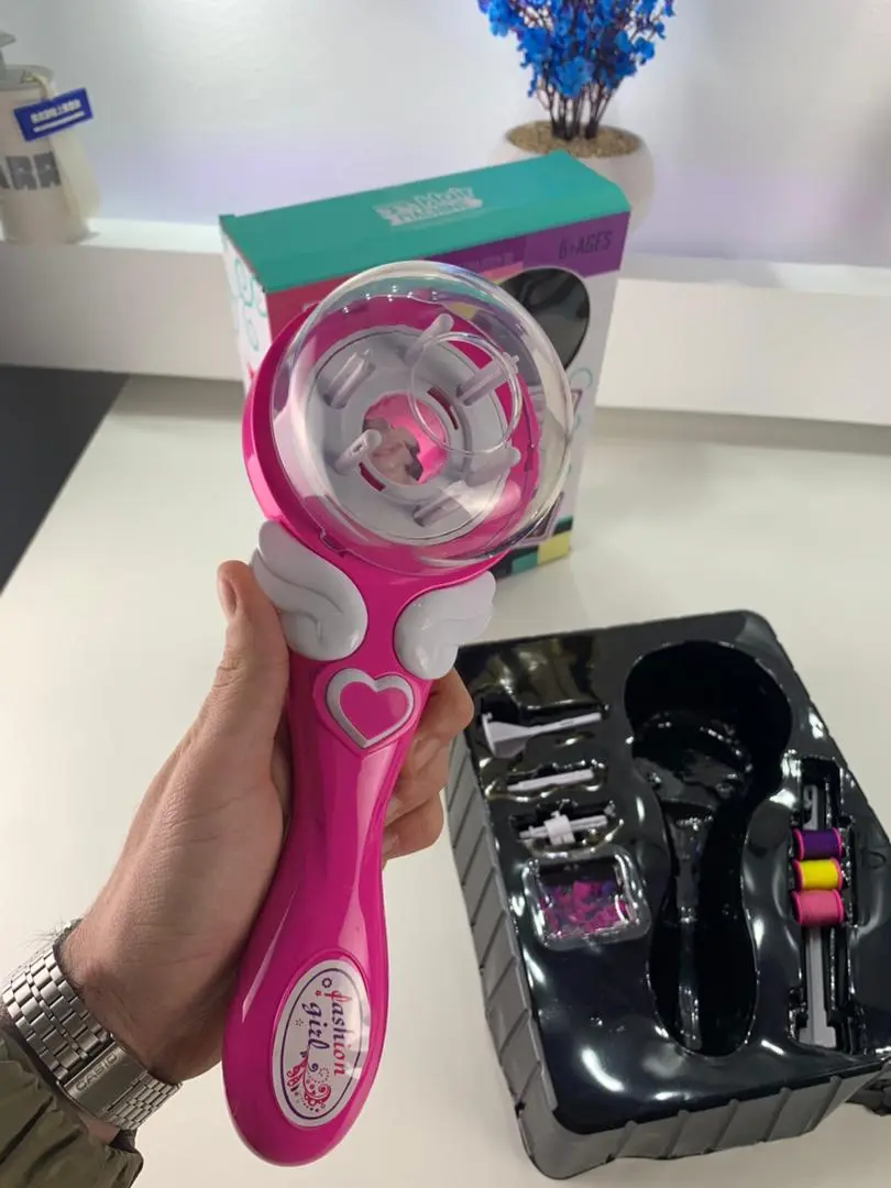 Machine à Tresser les Cheveux Électrique pour Enfants – آلة تجديل الشعر الكهربائية للأطفال - الصورة 4