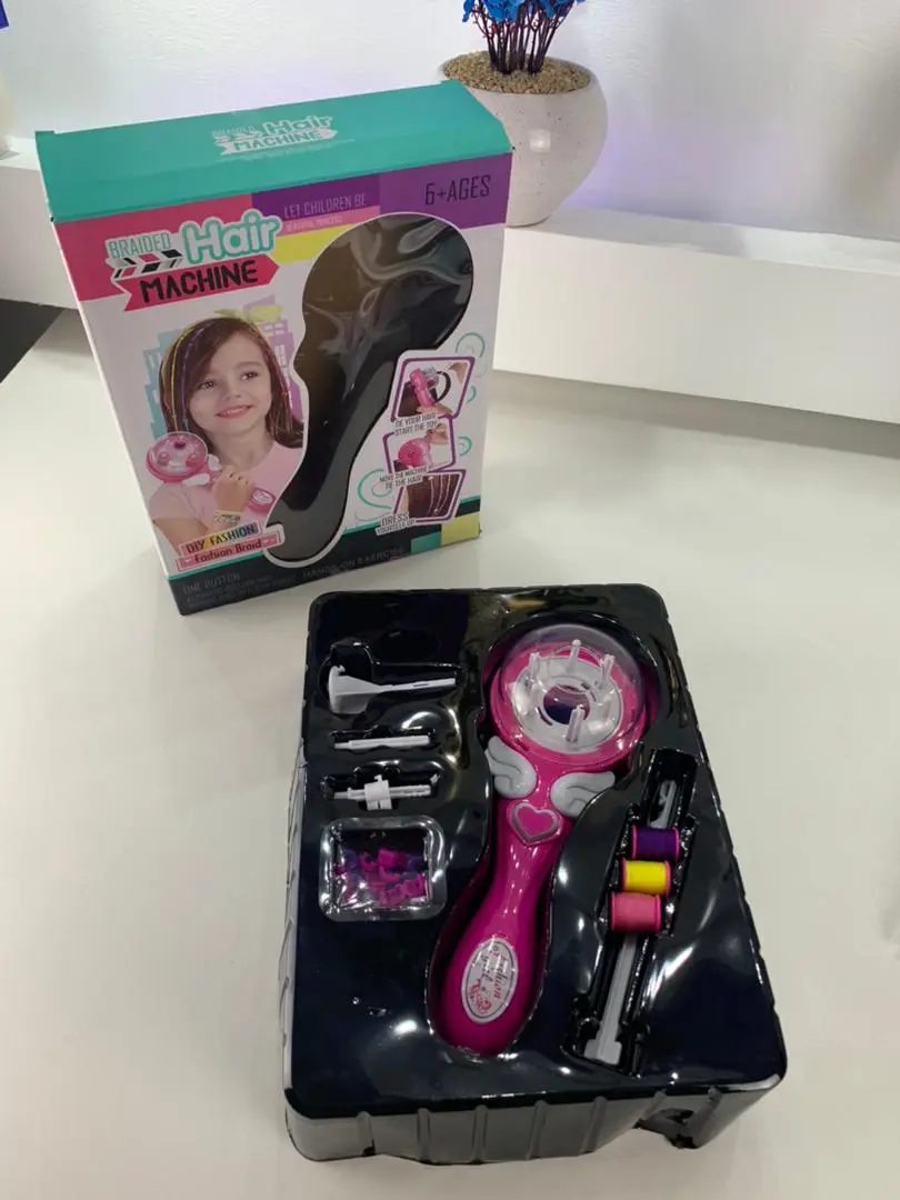 Machine à Tresser les Cheveux Électrique pour Enfants – آلة تجديل الشعر الكهربائية للأطفال - الصورة 3