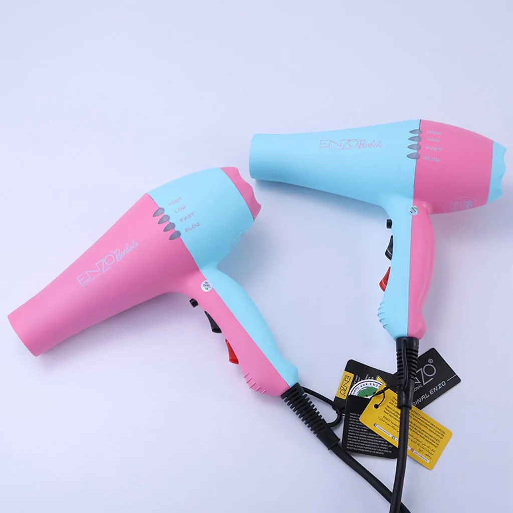 ENZO PROFESSIONAL Seche cheveux Ionic turbo 17000 RPM Edition Barbie - الصورة 2
