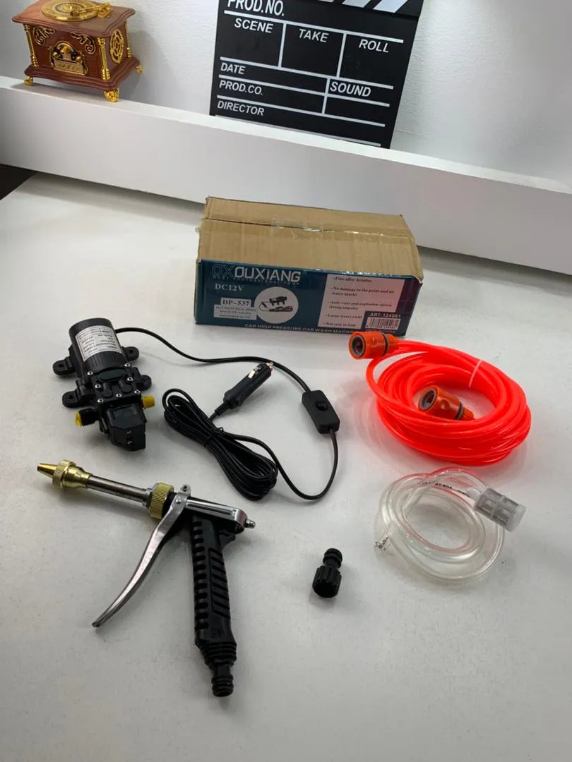 Nettoyeur à Haute Pression avec kit pompe de lavage voiture 12V – منظف سيارات بالضغط العالي - الصورة 5