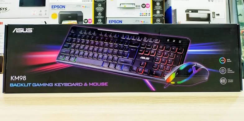 CLAVIER SOURIS ASUS GAMER KM98 - الصورة 2