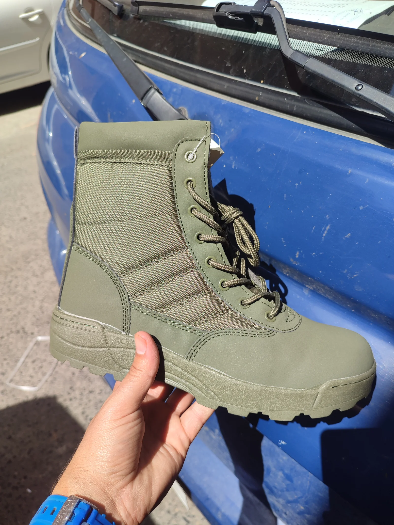 Godasse magnum vert militaire - الصورة 5