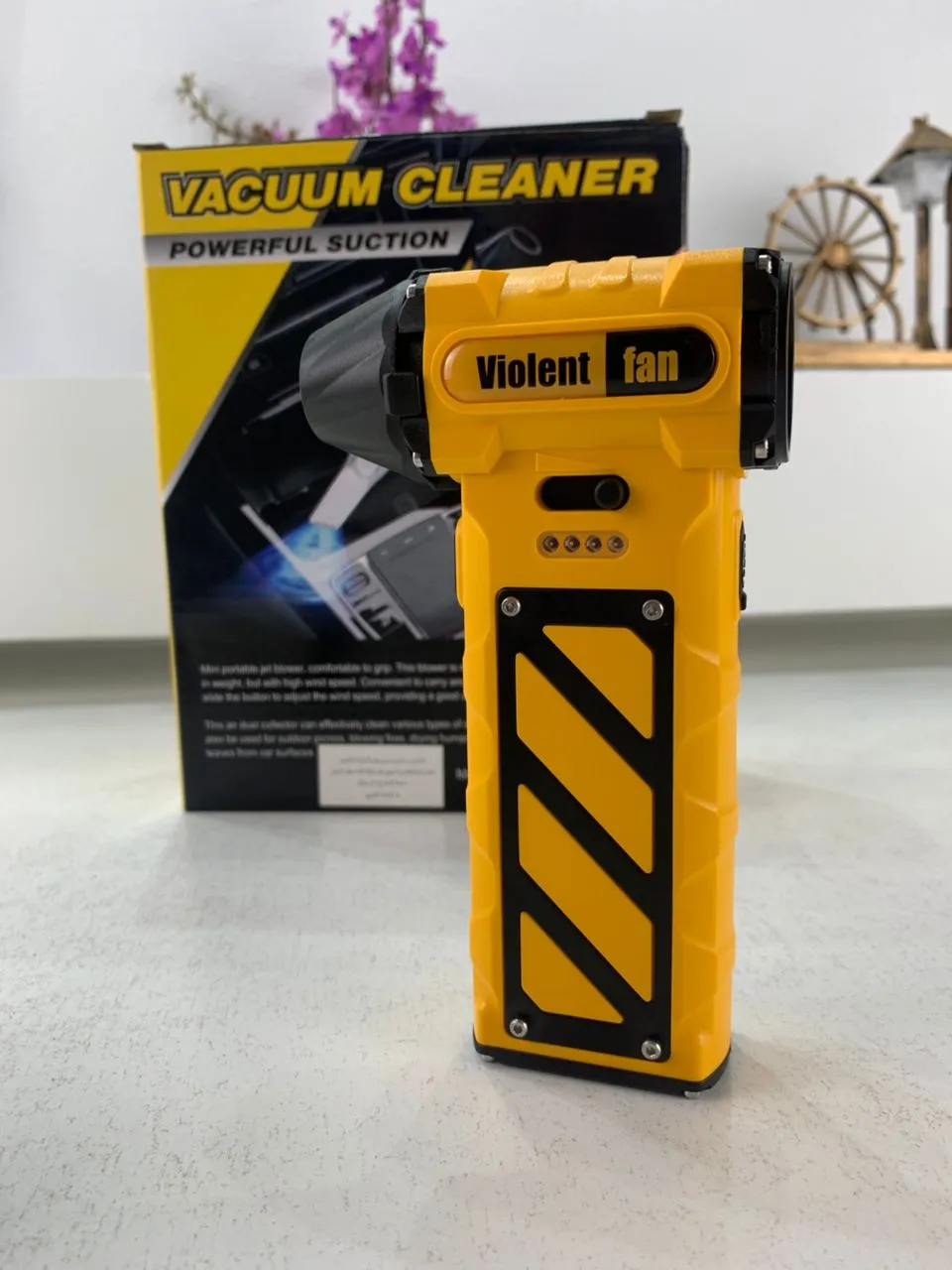 Mini Souffleur et Aspirateur Électrique Multifonctions Ultra Puissant F015 – جهاز شفط ونسف الهواء بقوة ضغط عالية - الصورة 3