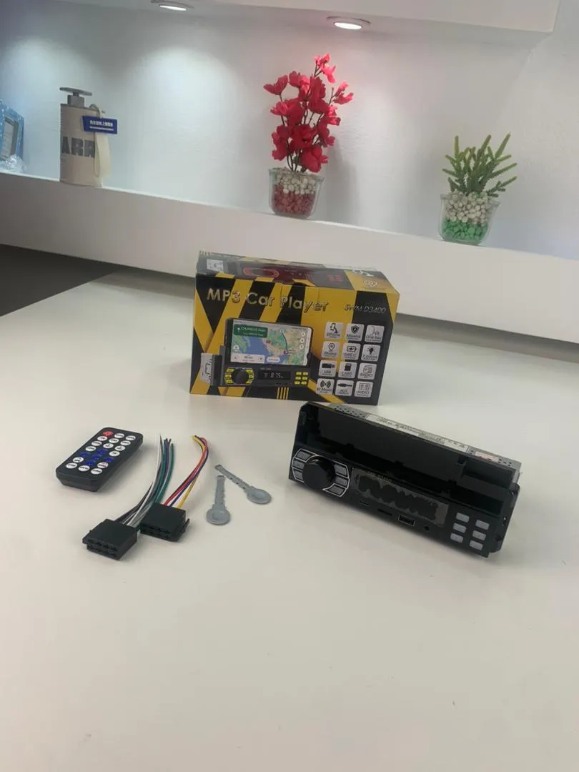 Autoradio Bluetooth Simple DIN avec Support Téléphone – راديو سيارة بلوتوث بسيط مع حامل هاتف - الصورة 5