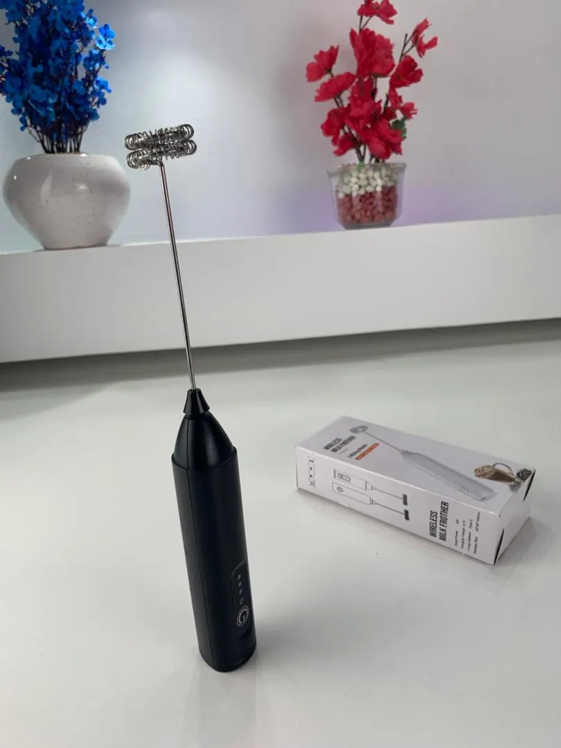 Mousseur à Lait 3 Vitesses Électrique Rechargeable – جهاز صنع رغوة الحليب الكهربائي القابل لإعادة الشحن - الصورة 3