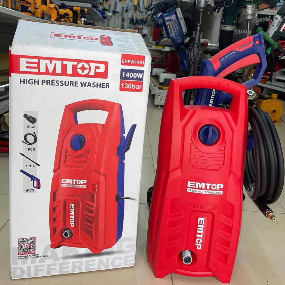 Nettoyeur EMTOP 1400w avec mousse - الصورة 3