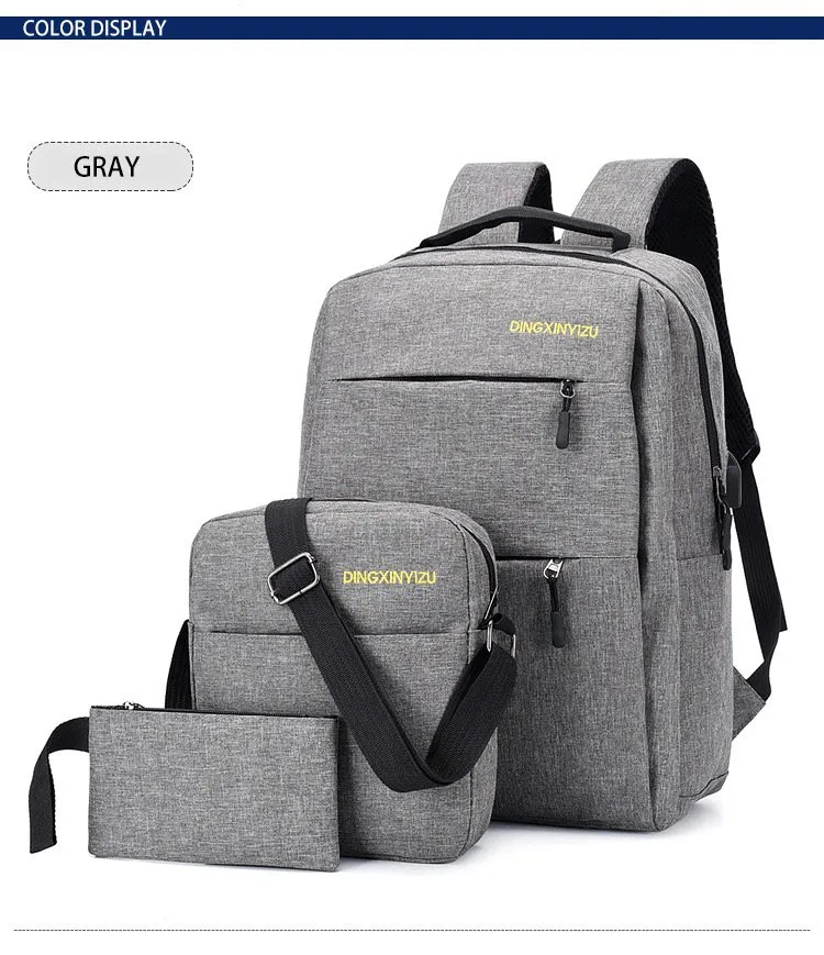 Sac a dos 3pcs backpack