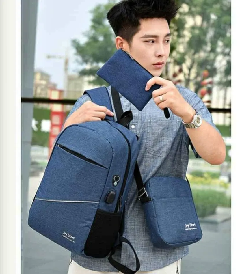 Sac a dos 3pcs backpack - الصورة 4