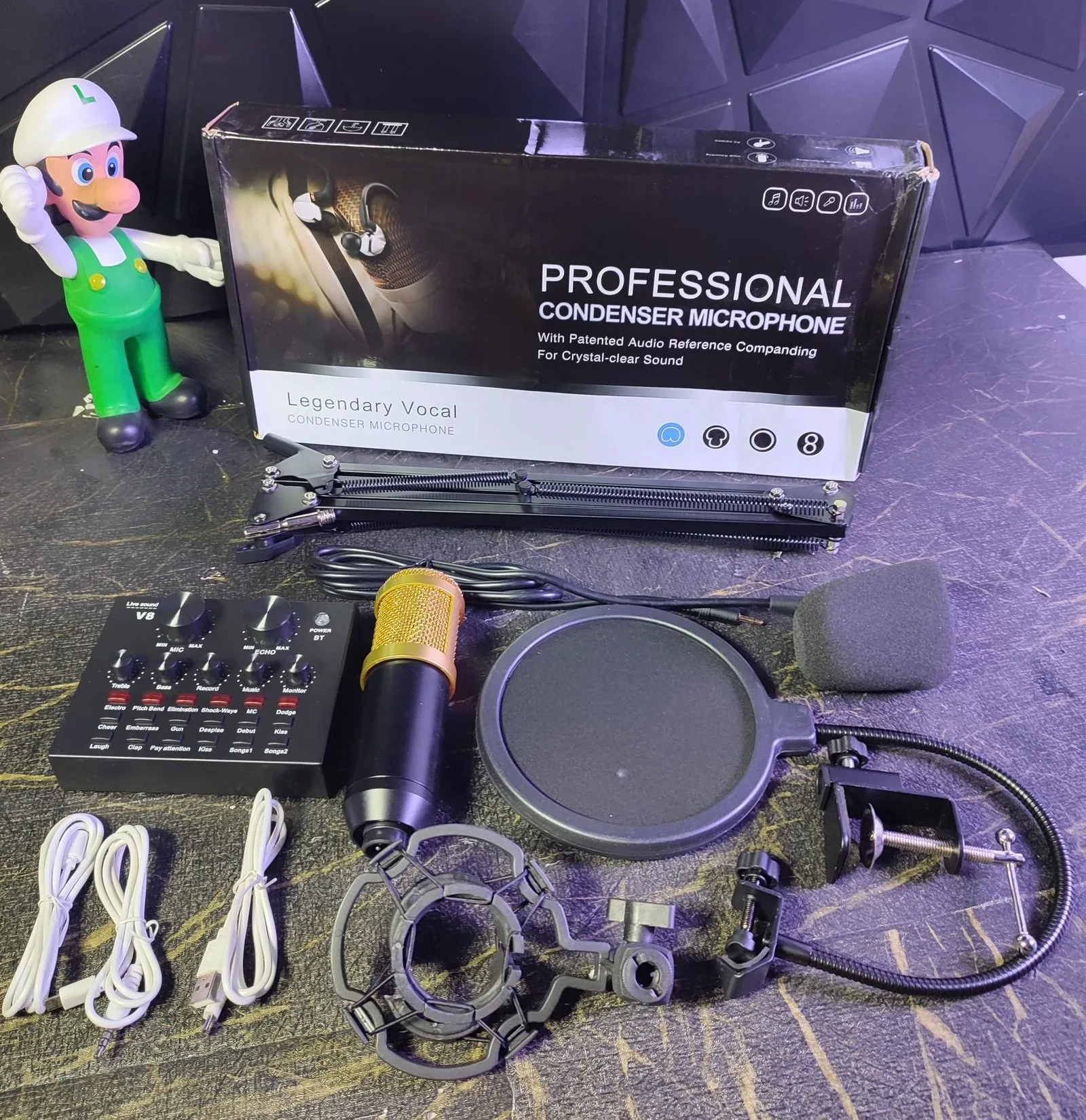 ميكروفون احترافي من نوع Legendary Vocal Condenser