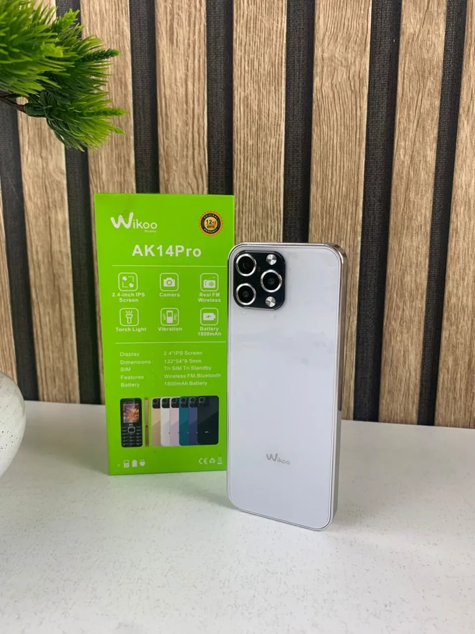 Téléphone Portable Wikoo AK14 Pro Triple SIM – هاتف نقال - الصورة 3