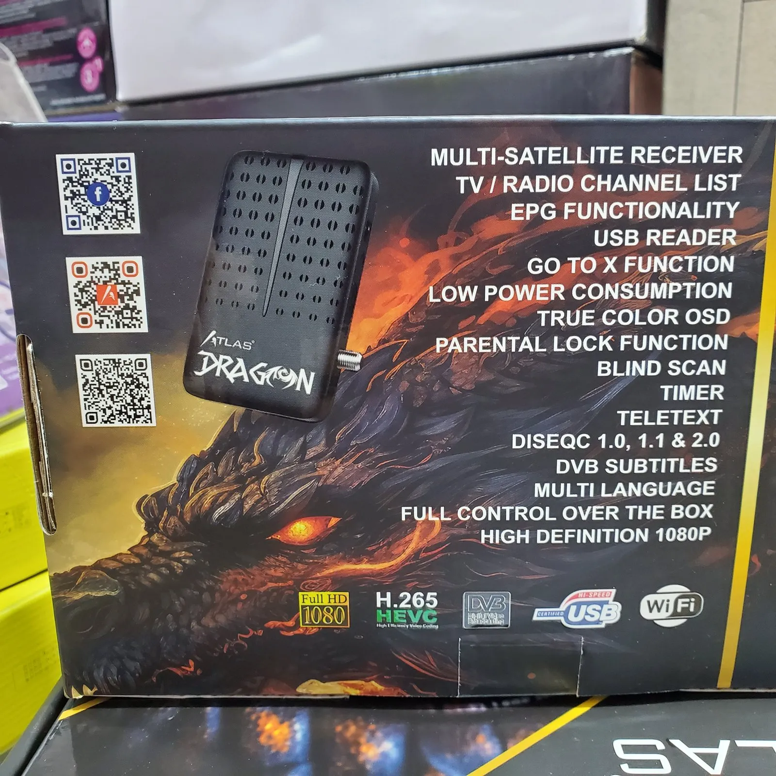 Démo ATLAS Dragon Wi-Fi + 12 âne abonnement iptv gratuite - الصورة 4