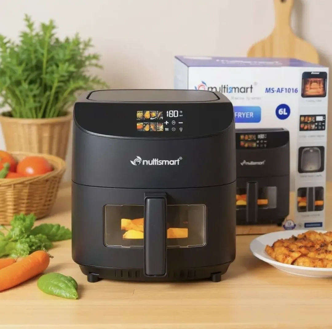 Fruites 6L 1500W écran digital Multismart AF1016 + بخاخة زيت هدية