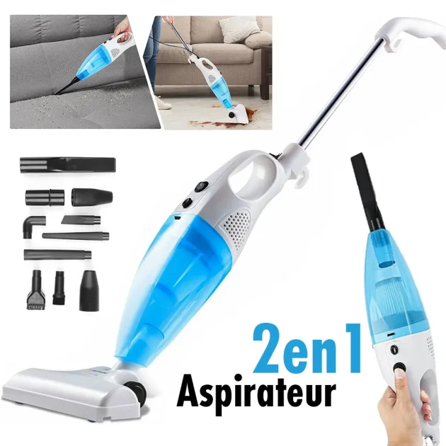 Balai Aspirateur Multismart 500W 2en1 -2111 – مكنسة كهربائية منزلية بعدة رؤوس