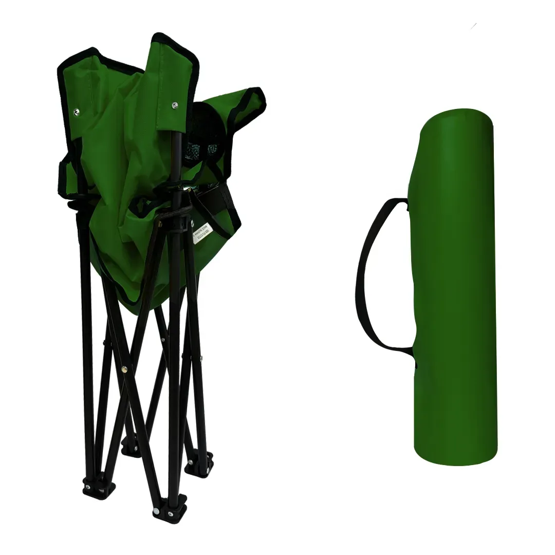 chaise Pliable de Camping pour Enfants Structure En Acier avec Porte-Gobelet et Sac de Transport - كرسي تخييم قابل للطي للأطفال - الصورة 3
