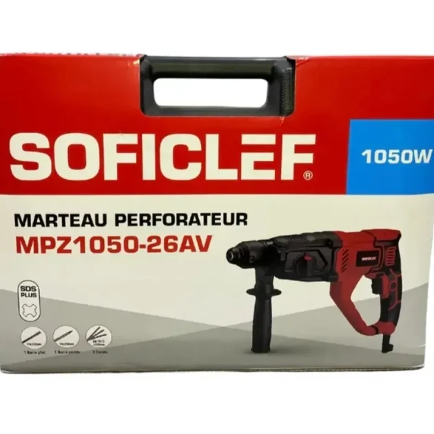 MARTEAU PERFORATEUR 1050W SOFICLEF