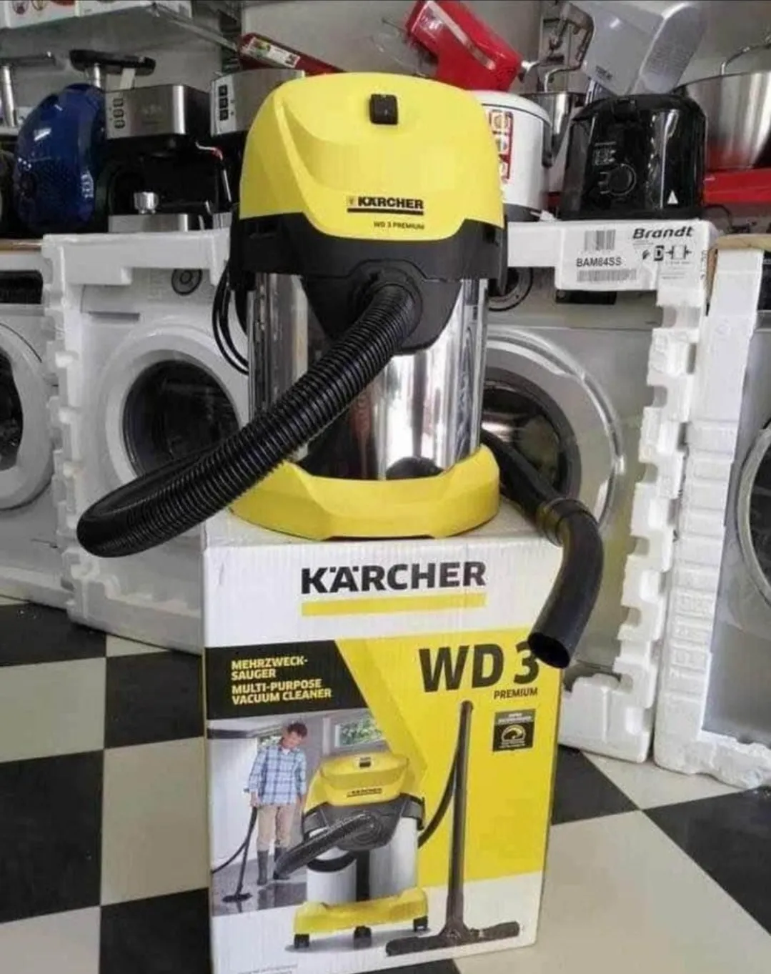 karcher WD3 inox aspirateur 1000W 19L - الصورة 5