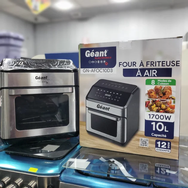 Four A fruits A air Géant 10L 1700W + tourné Broche