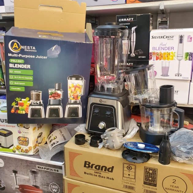 Blender Anesta 10en1 4800W inox PBJ-007