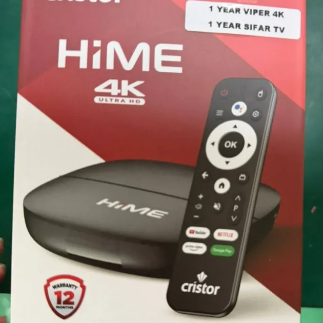 Tv Box Cristor 2G/16g Google TV 4K 24 moi iptv gratuite